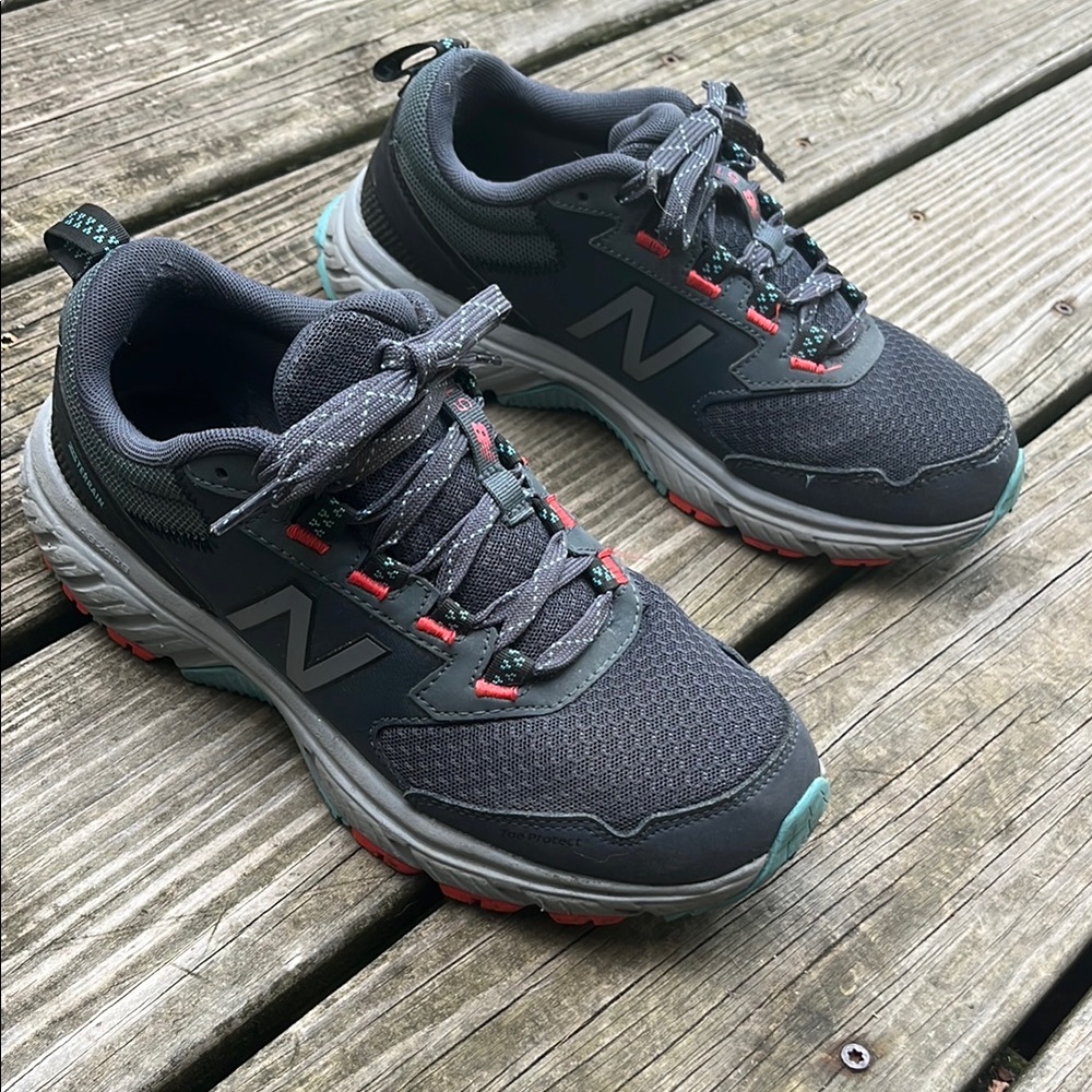 New Balance Gray Trail Running Shoes